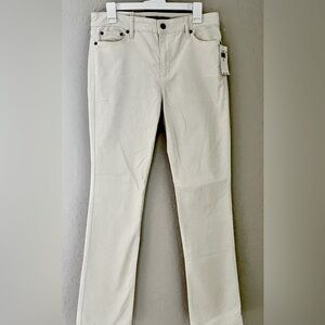 PALE CREAM RALPH LAUREN PREMIER STRAIGHT